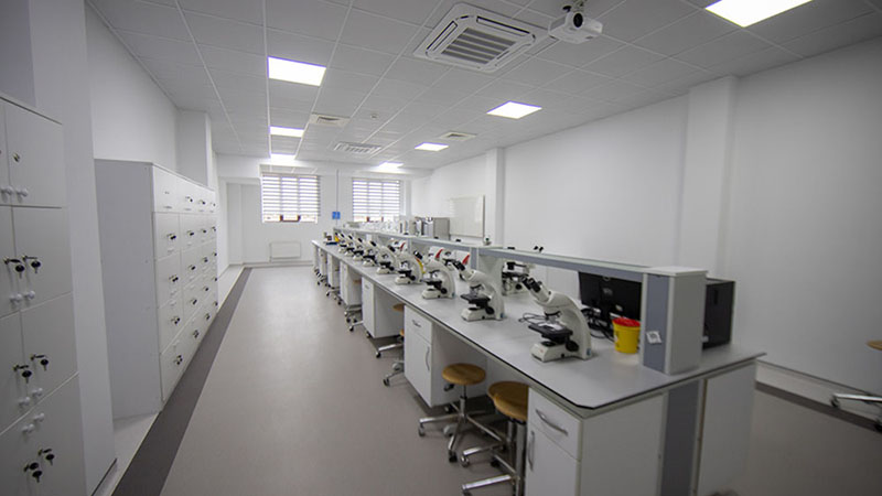 Well-Equipped Laboratories